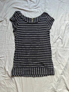 Trovata Nautical Striped Shirt - L